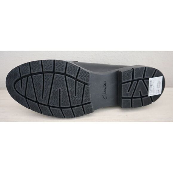 Clarks Collection Women's Sz 8.5W Black Westlynn Bay Leather Loafers - Picture 9 of 14